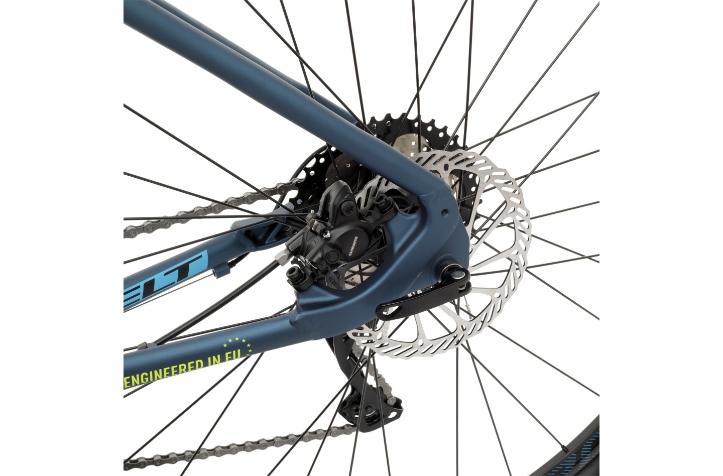 Vélo WELT Rockfall 4.0 27 Bleu-gris