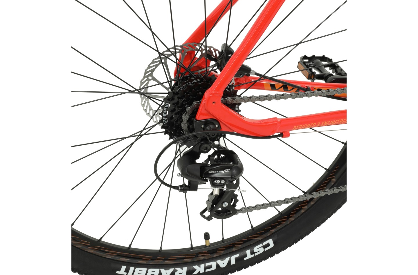 Vélo WELT Rockfall 1.0 27 Rouge carotte