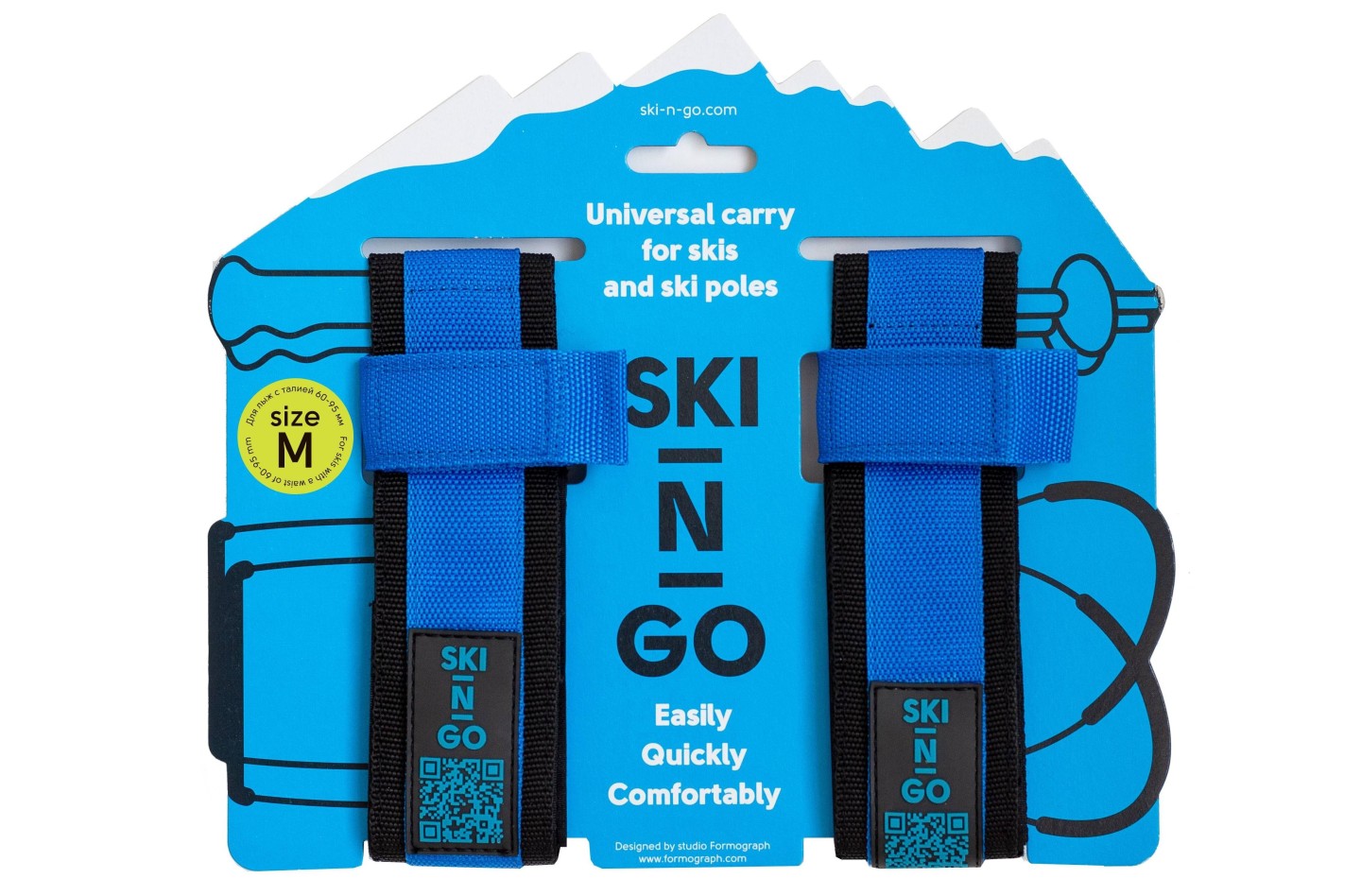 Porte-skis et bâtons de ski SKI-N-GO