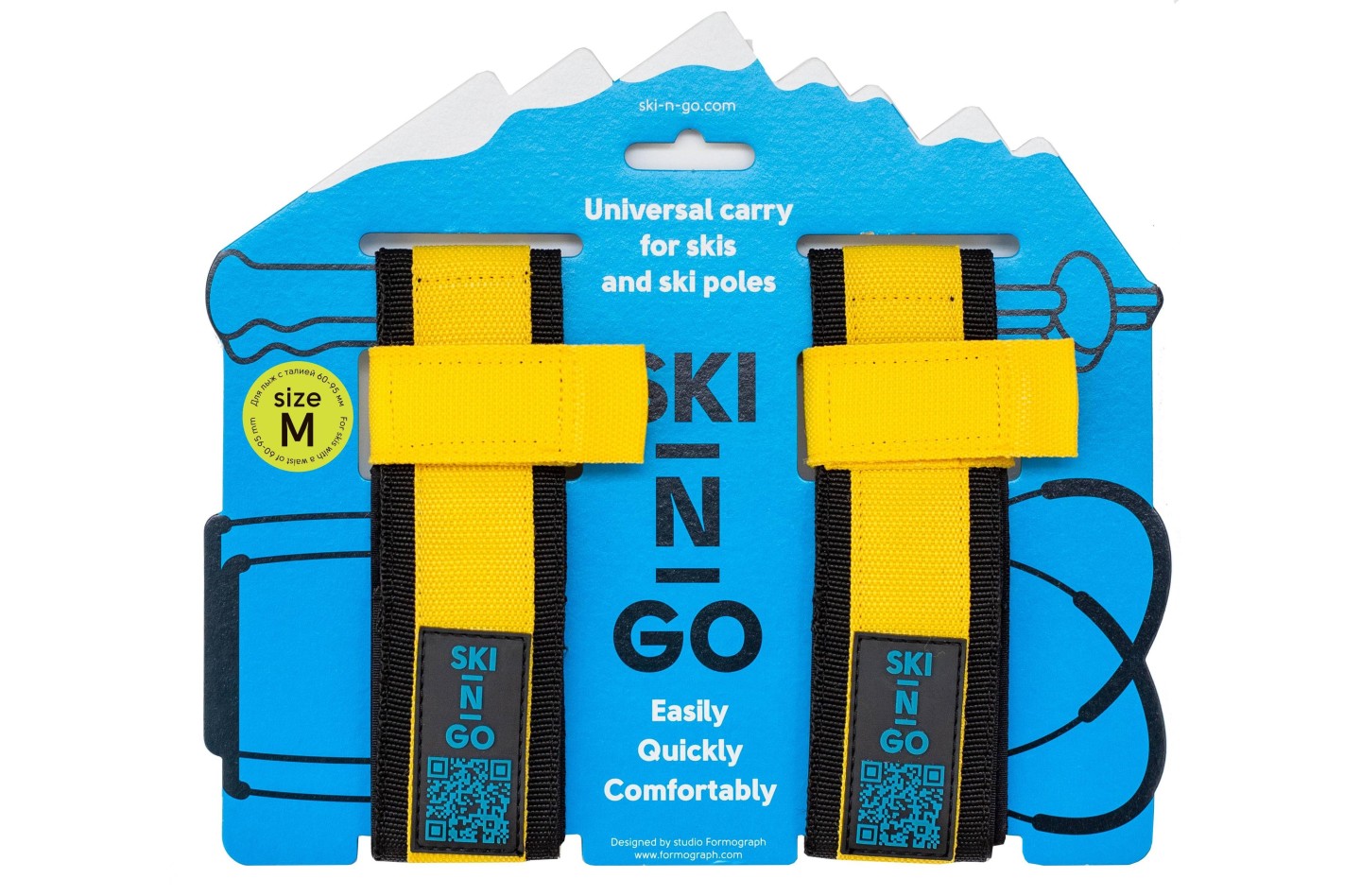 Porte-skis et bâtons de ski SKI-N-GO