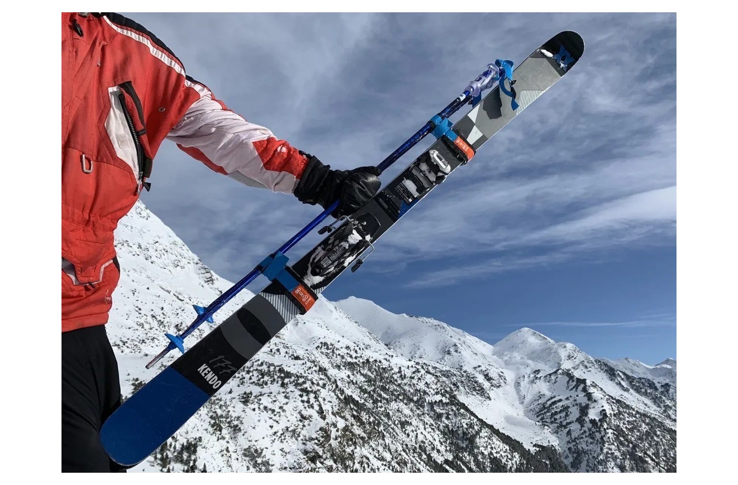 Porte-skis et bâtons de ski SKI-N-GO