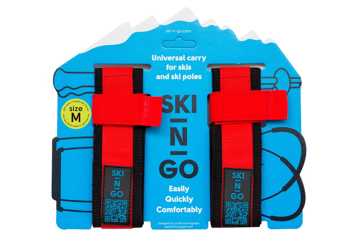 Porte-skis et bâtons de ski SKI-N-GO