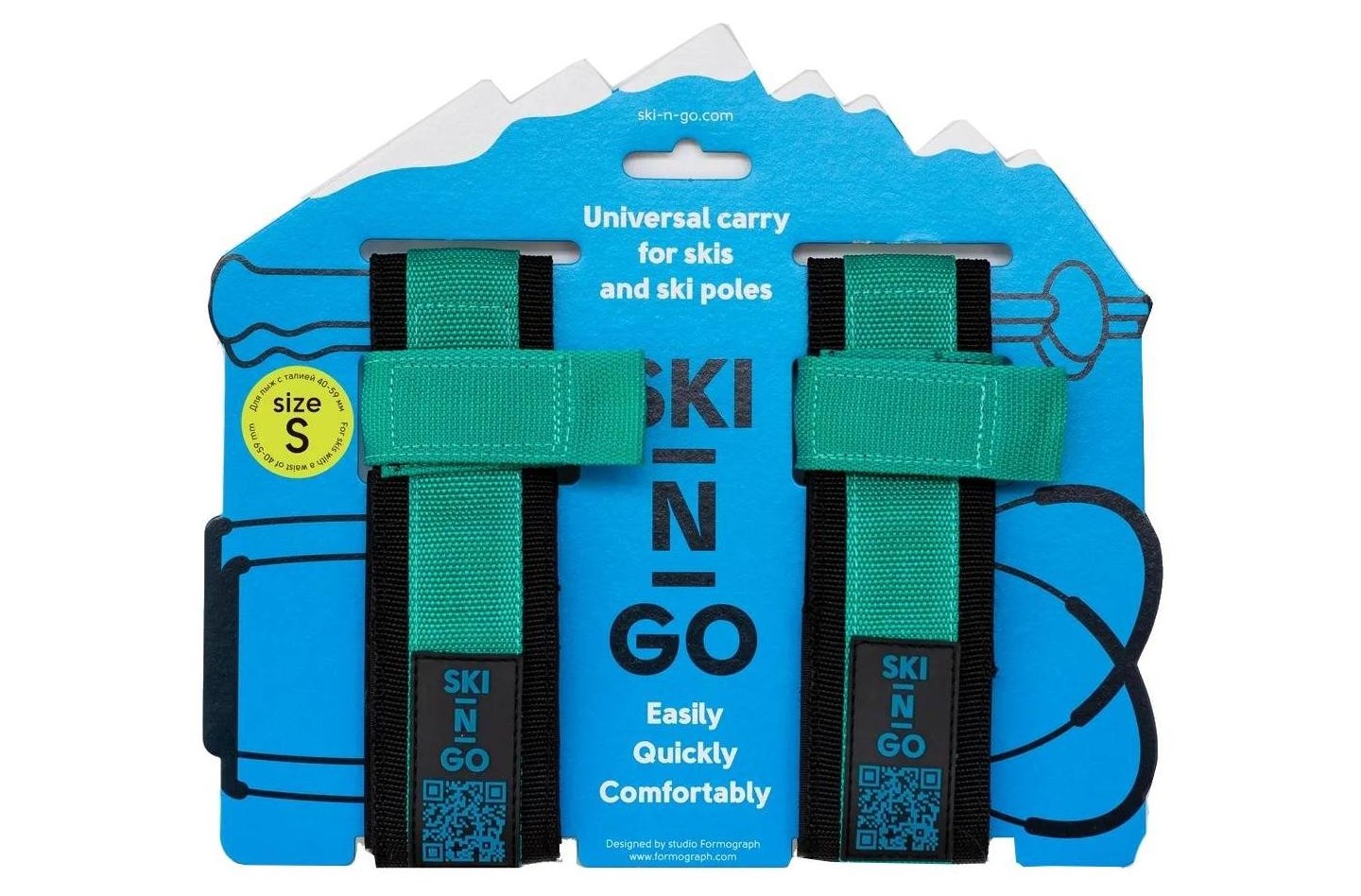 Porte-skis et bâtons de ski SKI-N-GO