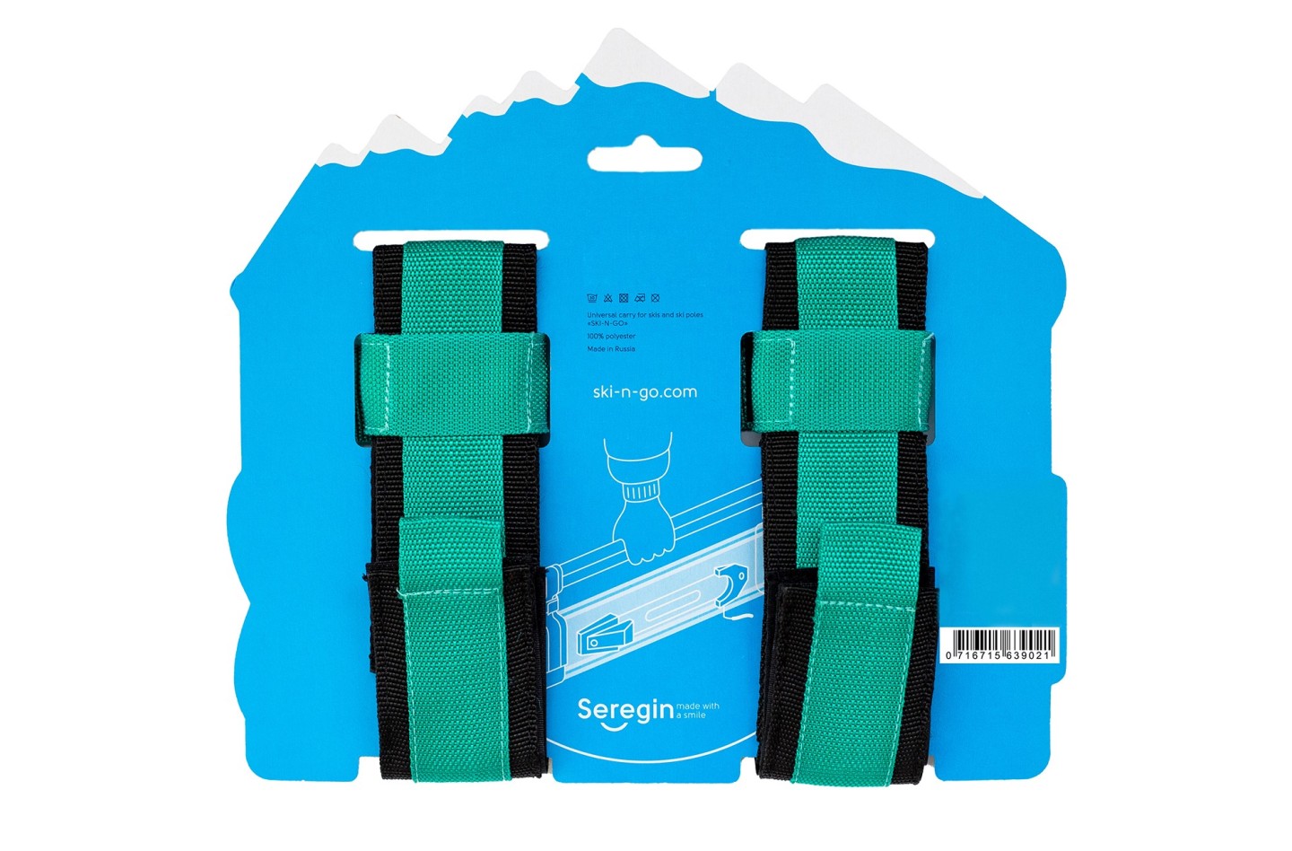 Porte-skis et bâtons de ski SKI-N-GO