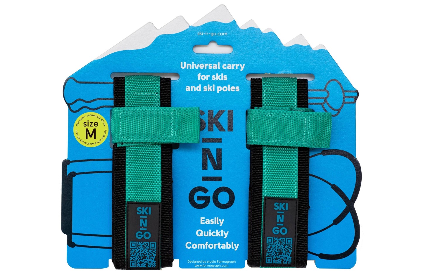 Porte-skis et bâtons de ski SKI-N-GO