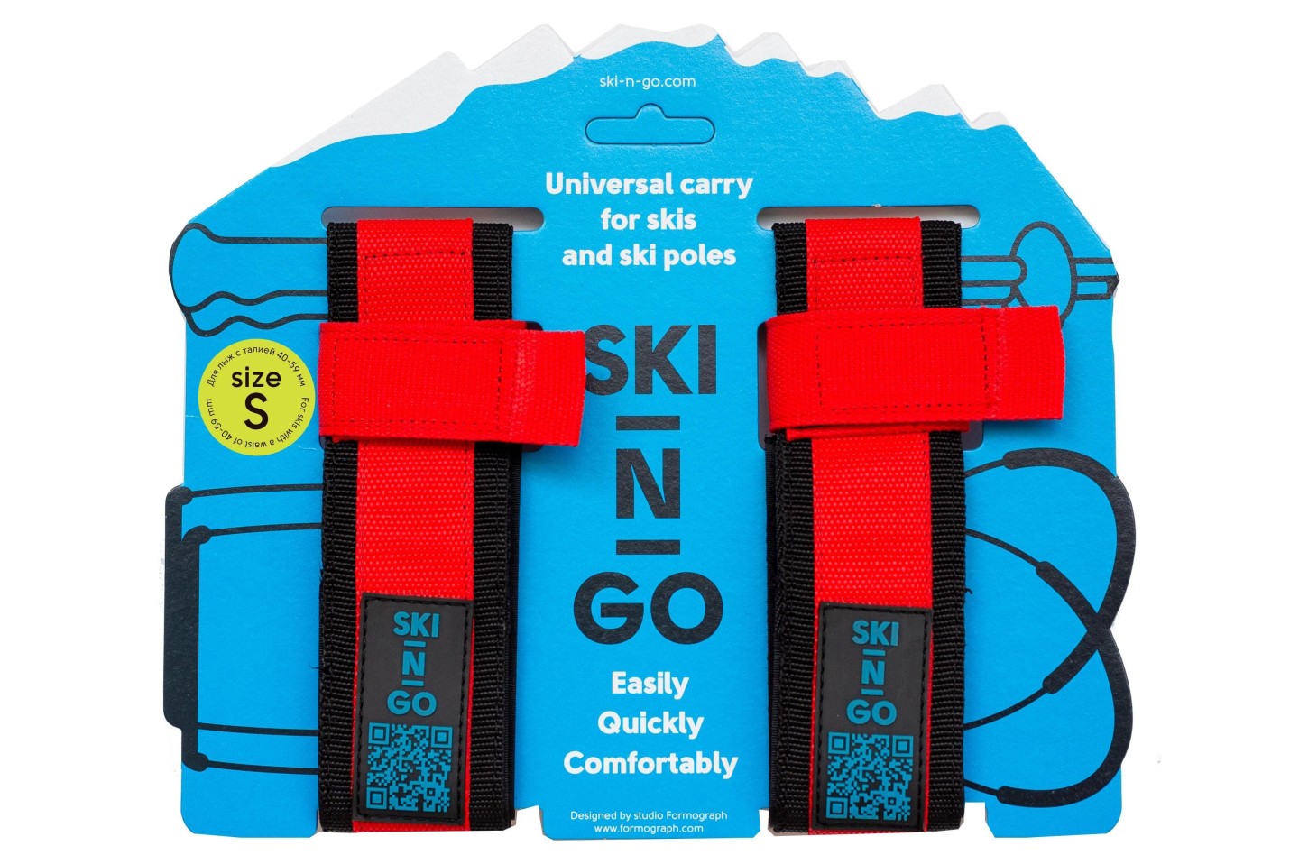 Porte-skis et bâtons de ski SKI-N-GO