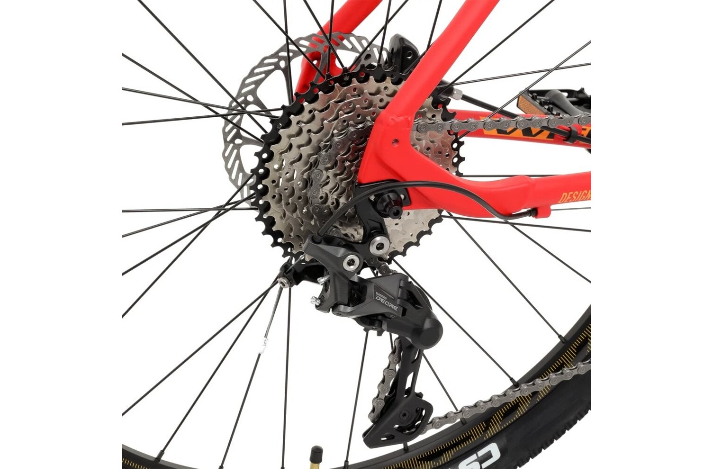 Vélo WELT Rockfall 4.0 27 Rouge feu