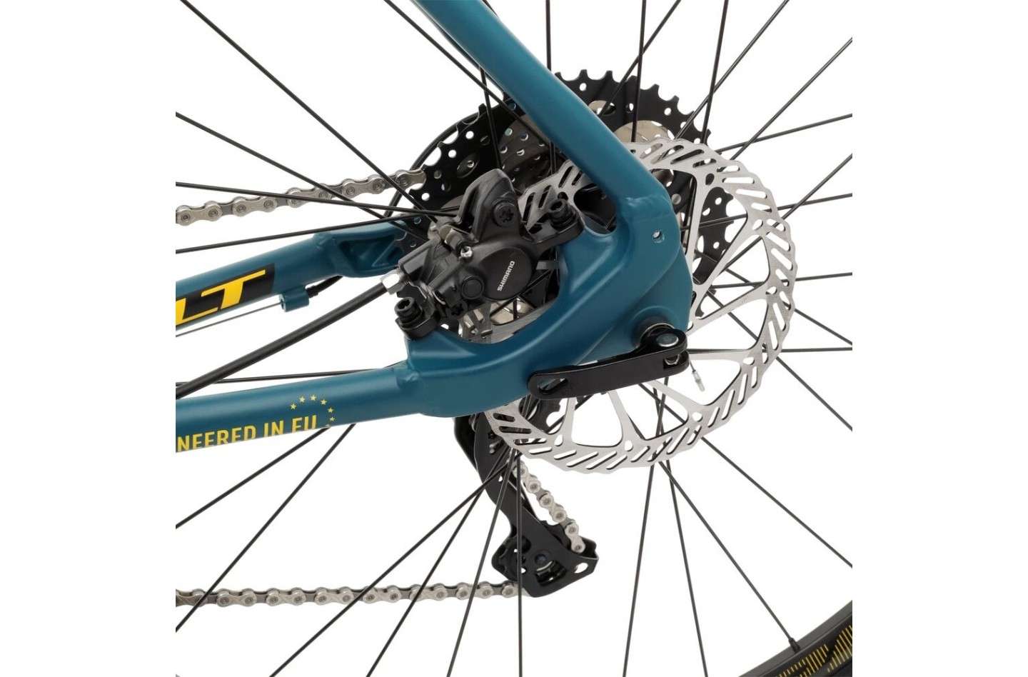 Vélo WELT Rockfall 5.0 27 Vert marin